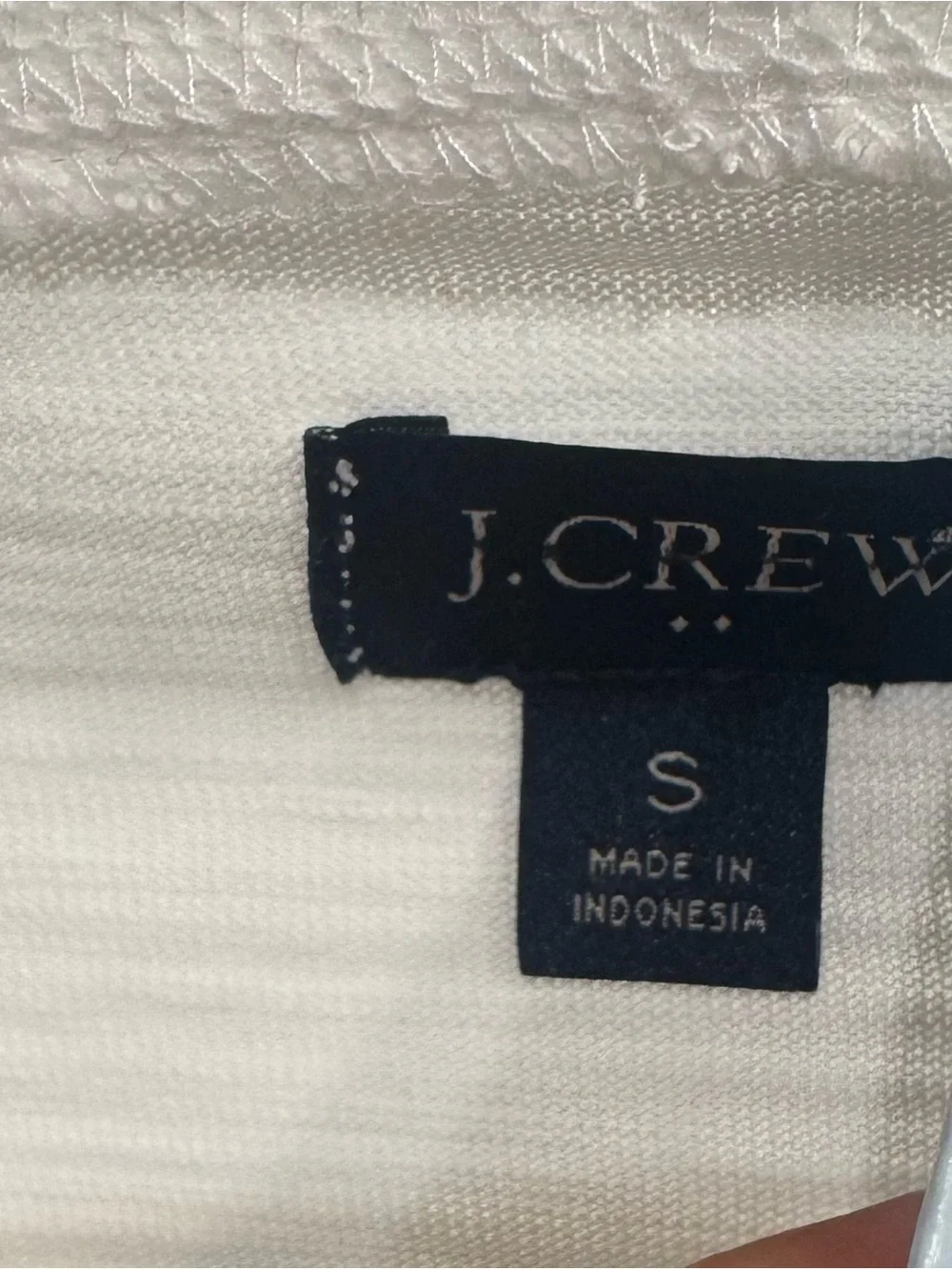 J. Crew White Lightweight Hooded Sweatshirt